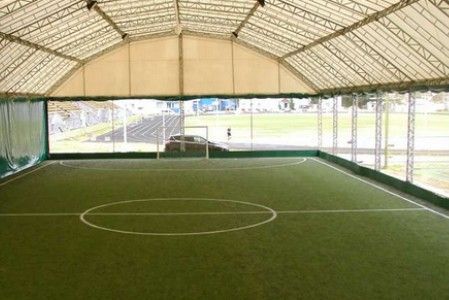 tenda membrane lapangan padel di tangerang